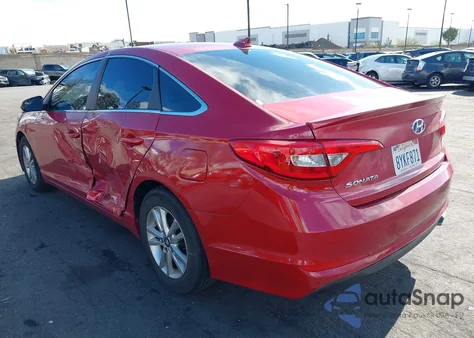 2017 Hyundai Sonata из США, поврежденный, VIN 5NPE24AF5HH579561